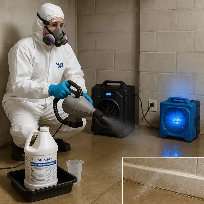 Sanitization and Odor Removal process in Laurel, NY