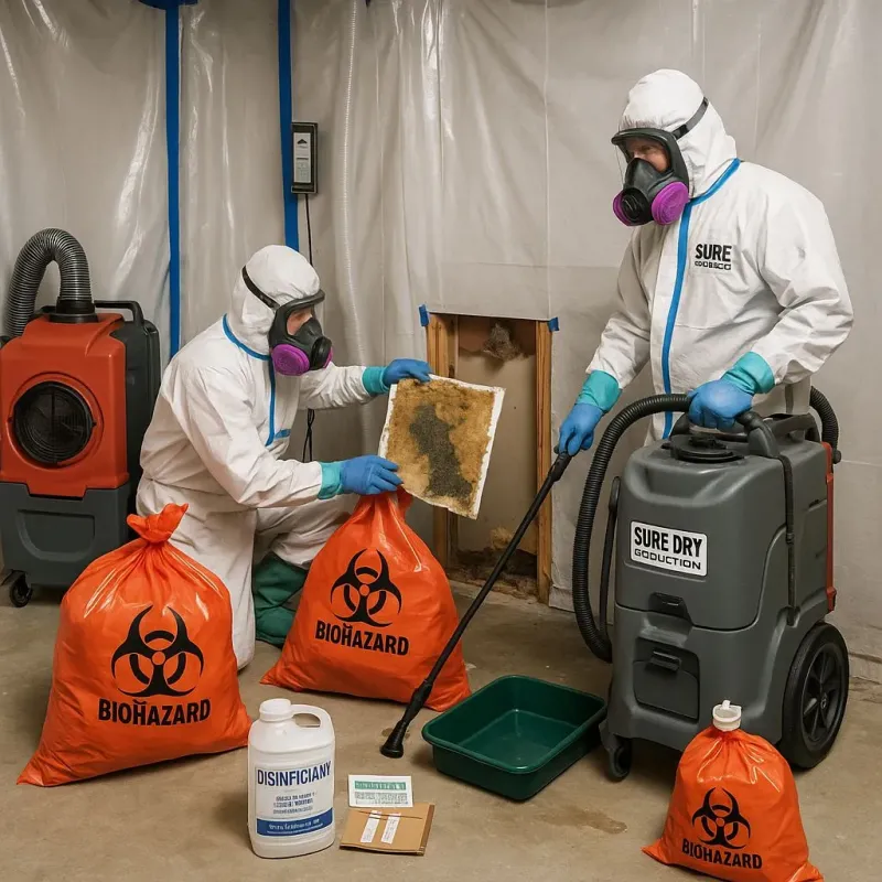 Contaminated Water Handling Protocols process in Laurel, NY