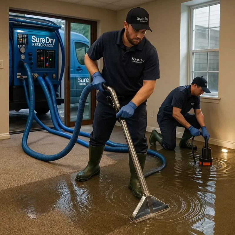 Water Extraction and Removal process in Laurel, NY